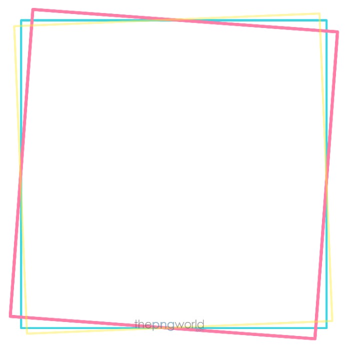 Picture Border Frame Outline PNG border,frame,lines,picture frames,birthday frames,anniversary frames,collage frames,friendship frame,multi color frame